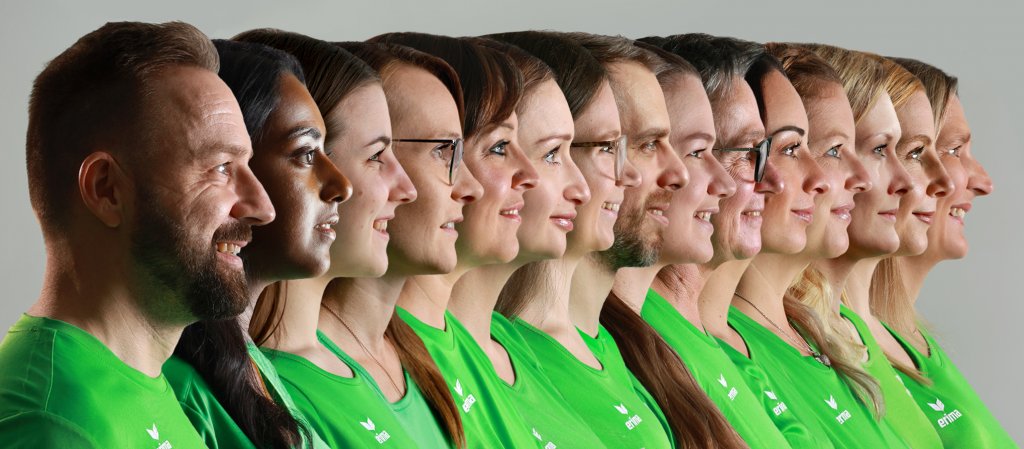 Mitarbeiter-Gruppenbild